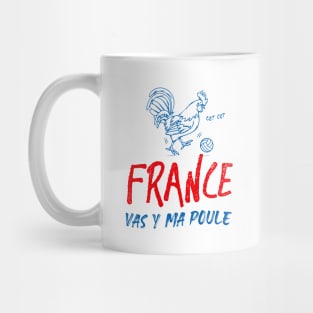 France football soccer Mug